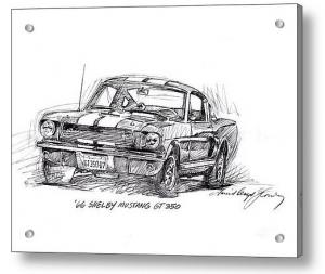 Thank you to an Art Collector from Lawrenceville GA  for buying SHELBY MUSTANG GT350